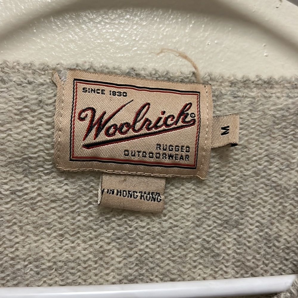 Vintage Woolrich Fall Sweater Medium - Picture 3 of 8